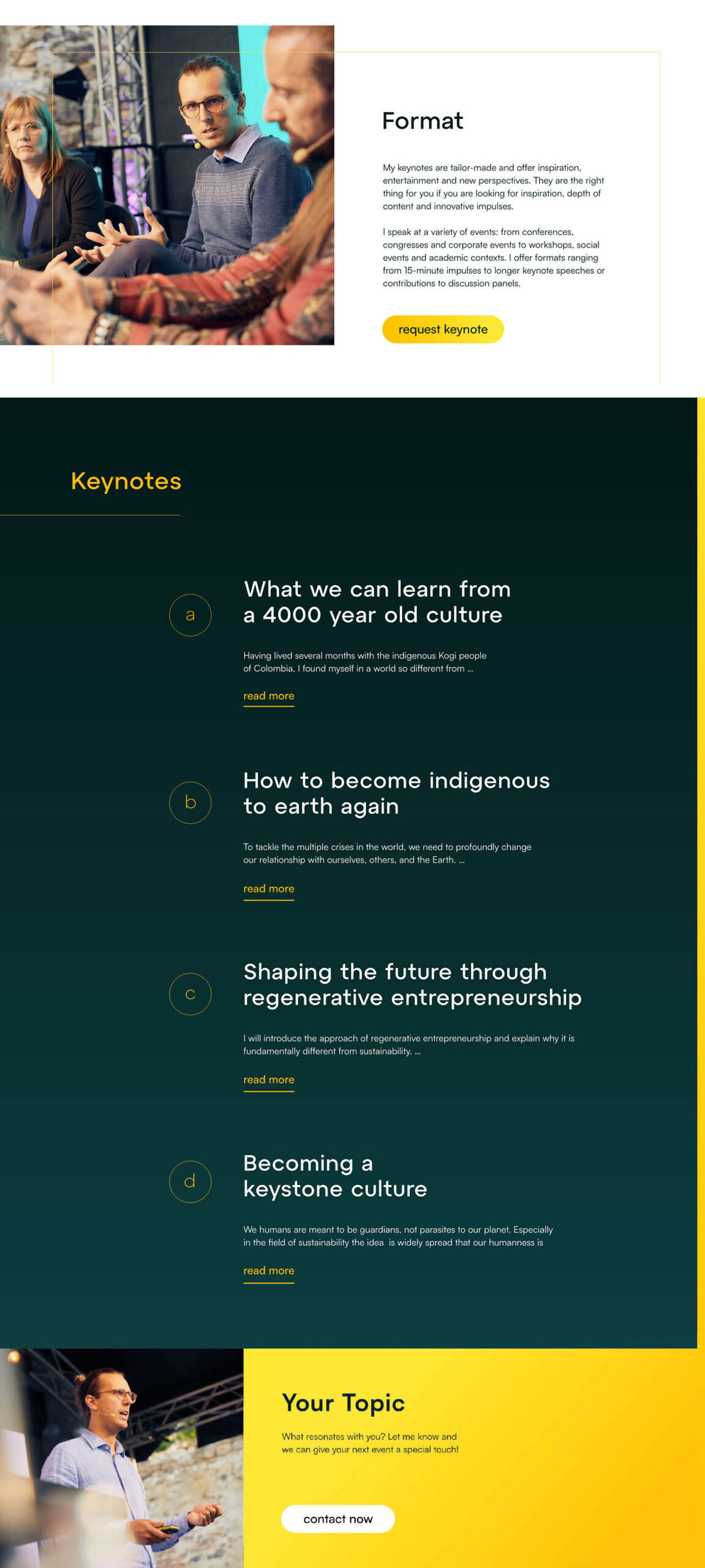 Speaker Lucas Buchholz Website Start b