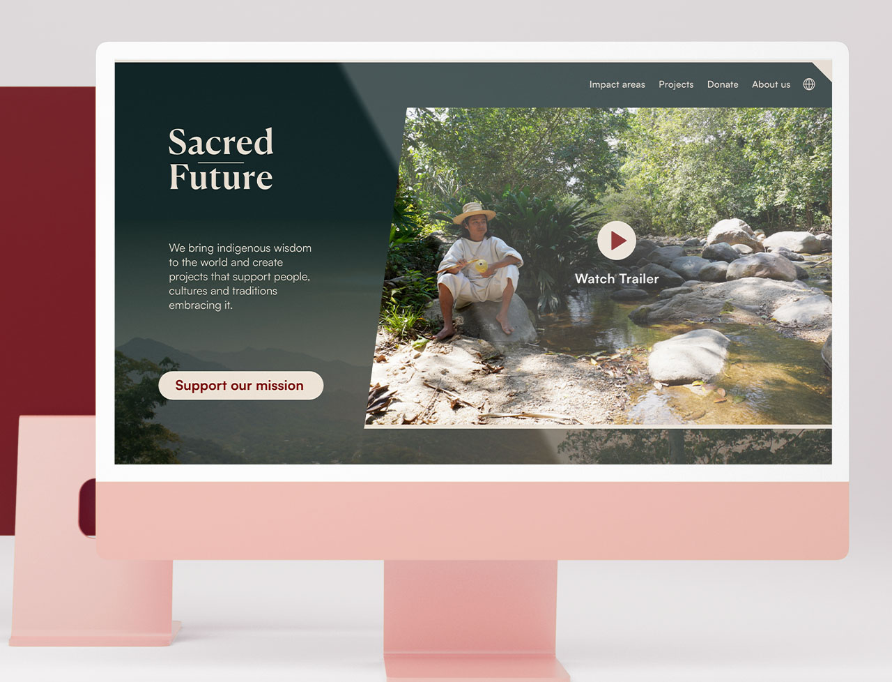 Sacred Future Website