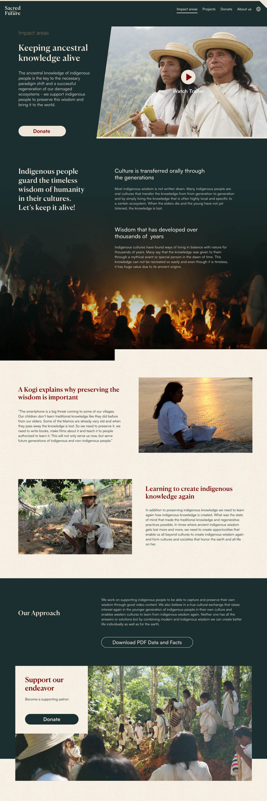 Sacred Future Keeping ancestral knowledge alive