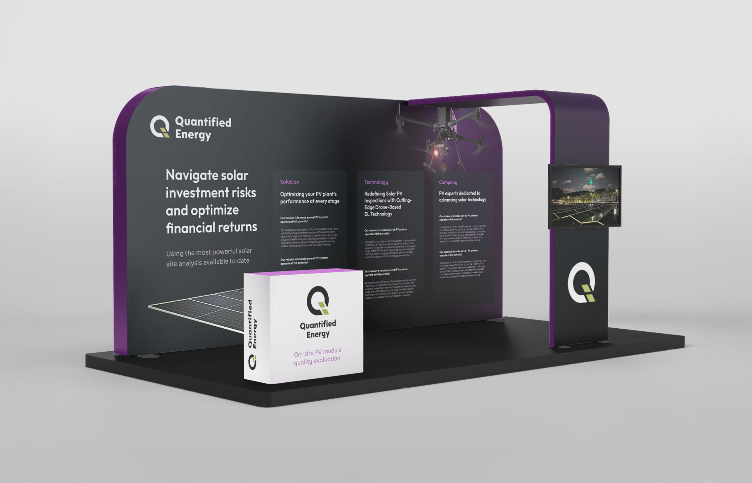 Quantified Energy Messestand